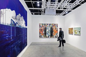 Lorna Simpson, Rashid Johnson and Ellen Gallagher, <a href='/art-galleries/hauser-wirth/' target='_blank'>Hauser & Wirth</a>, Art Basel in Hong Kong (29–31 March 2019). Courtesy Ocula. Photo: Charles Roussel.